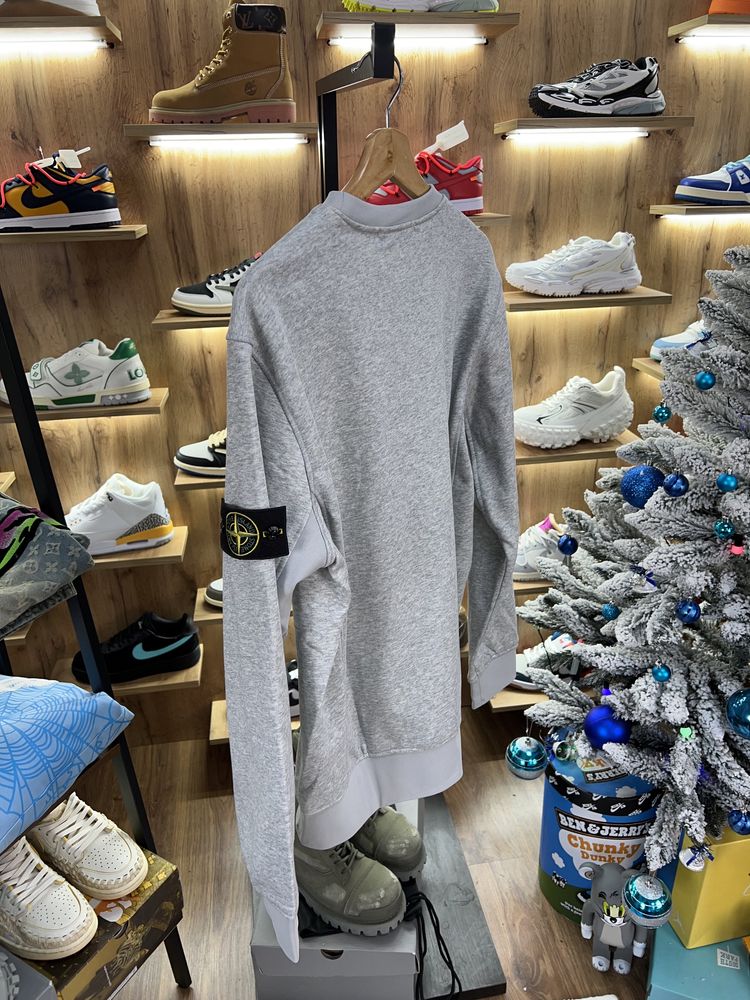 Світшот Stone Island Logo Patch Grey