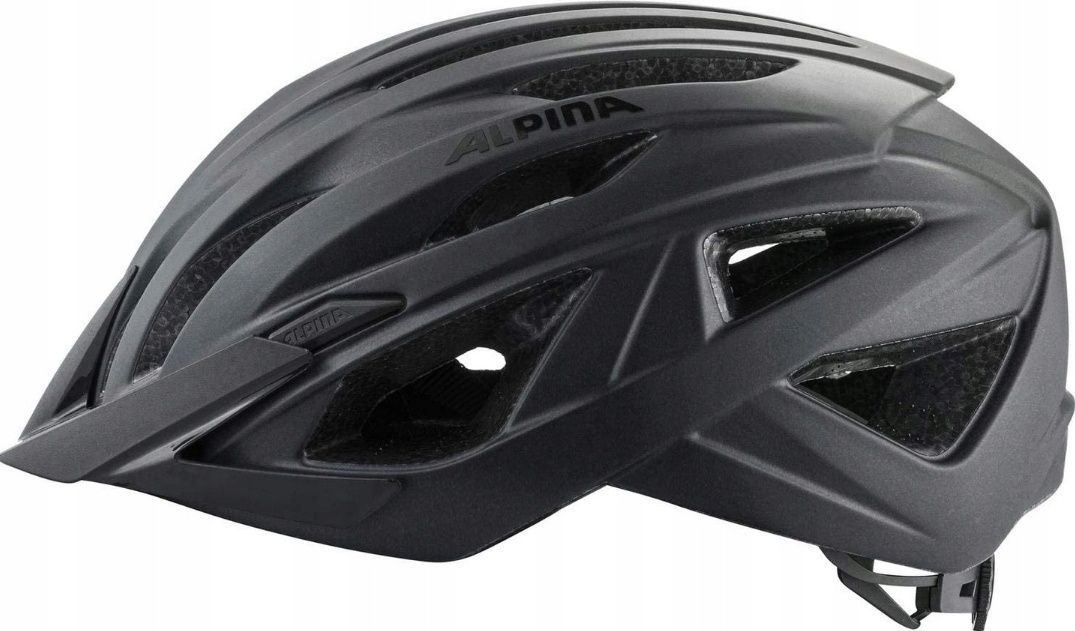 Kask rowerowy Alpina Parana czarny 55-59 cm