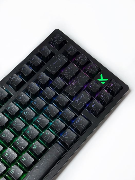 Магнитная механическая игровая клавиатура mchose jet 75 rapid trigger