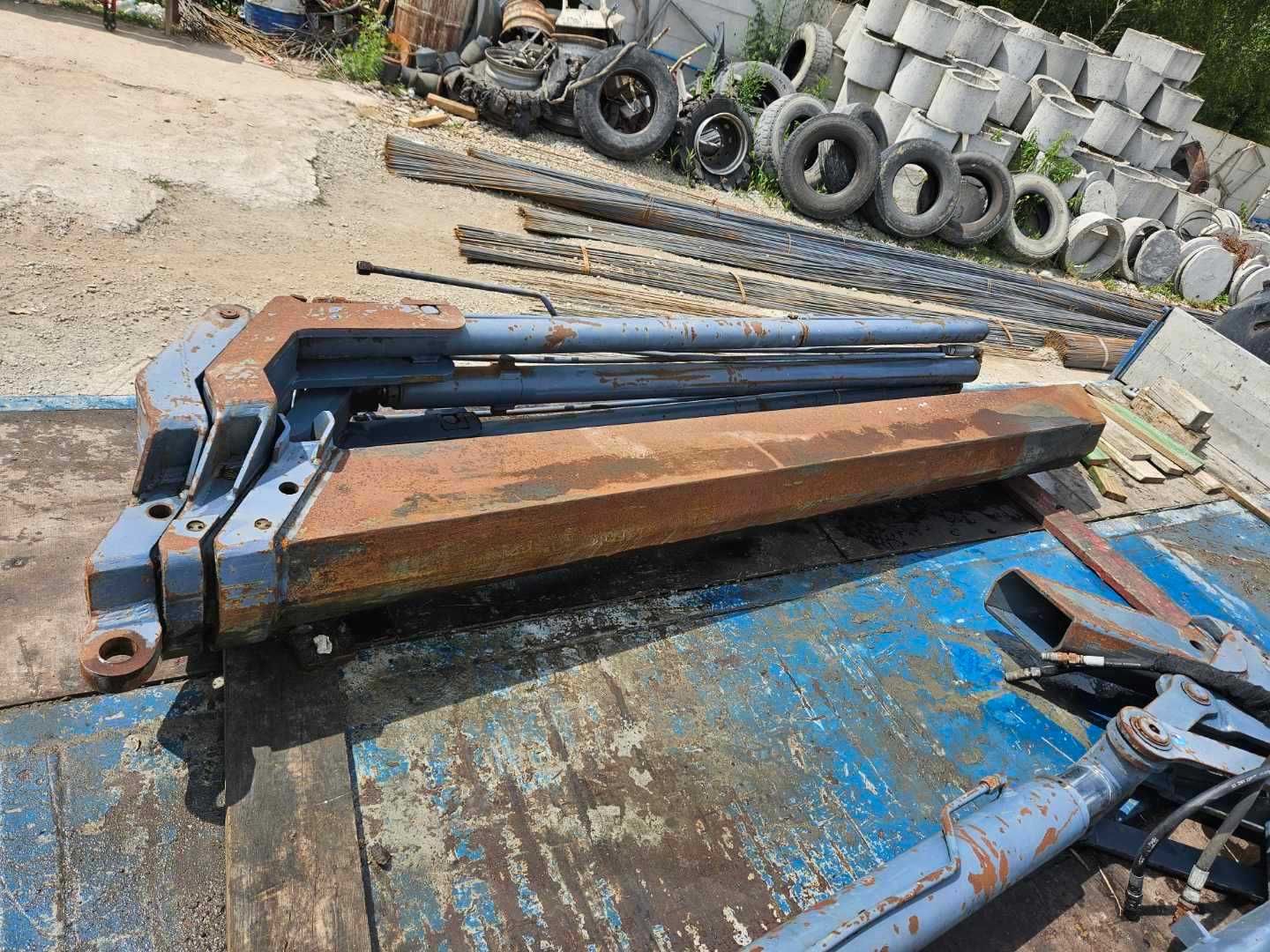 HDS, żuraw EFFER 430 + JIB DŁ. 27m udźwig max 12 ton