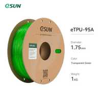 eSUN TPU-95A філамент 1,75 мм 1 кг Зелений
