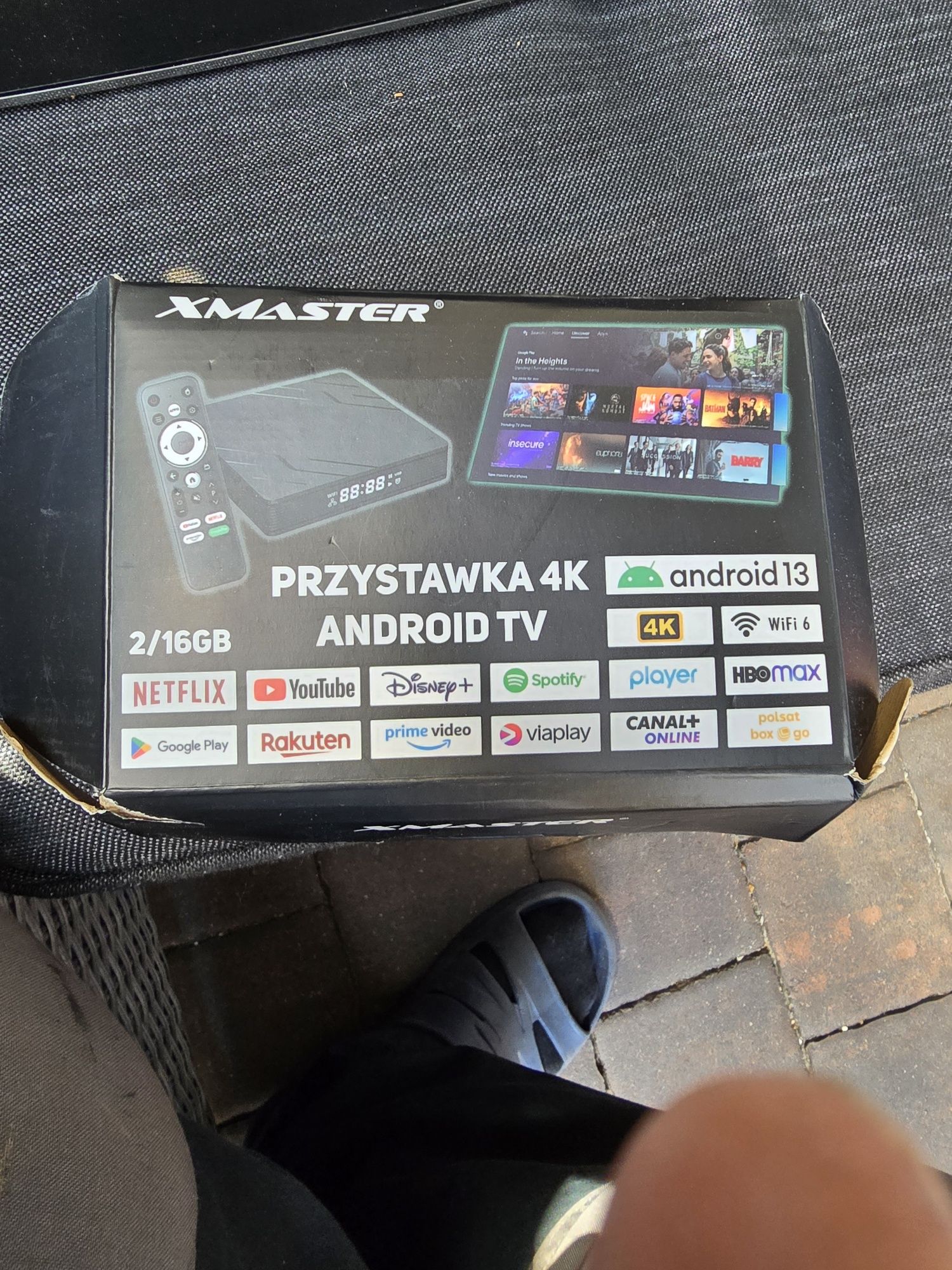 Przystawka smart TV 4k android