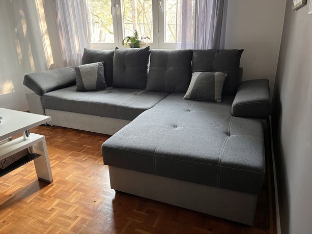 Pilnie sprzedam! Narożnik z funkcją spania Agata meble