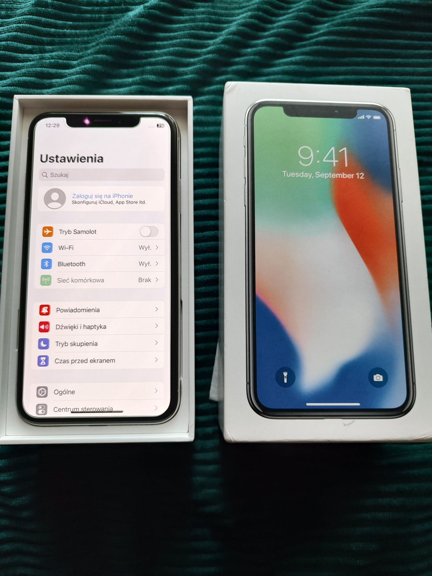 IPhone X 64GB Silver - White