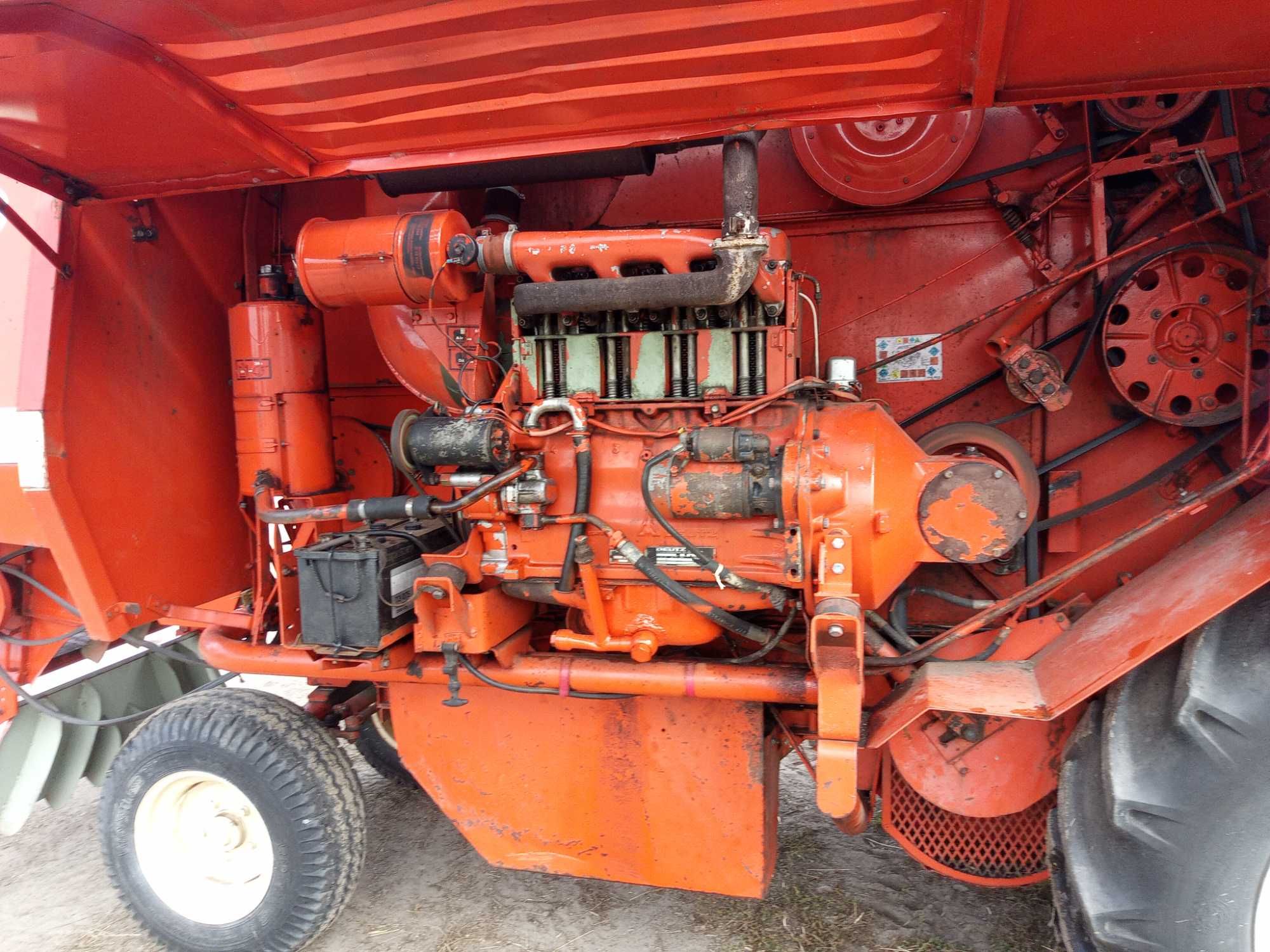 Kombajn Massey Ferguson 186 Fahr