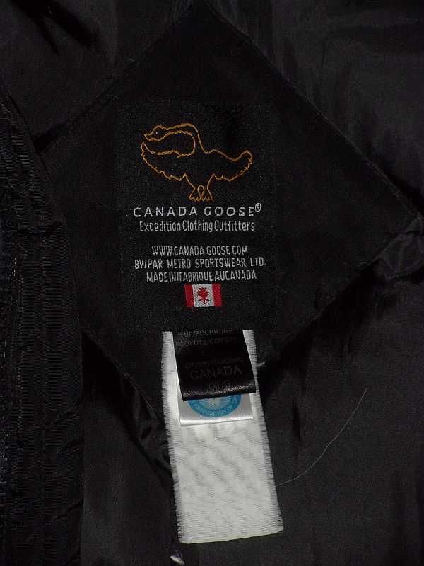 CANADA GOOSE kurtka zimowa puch gęsi XXL  ideał