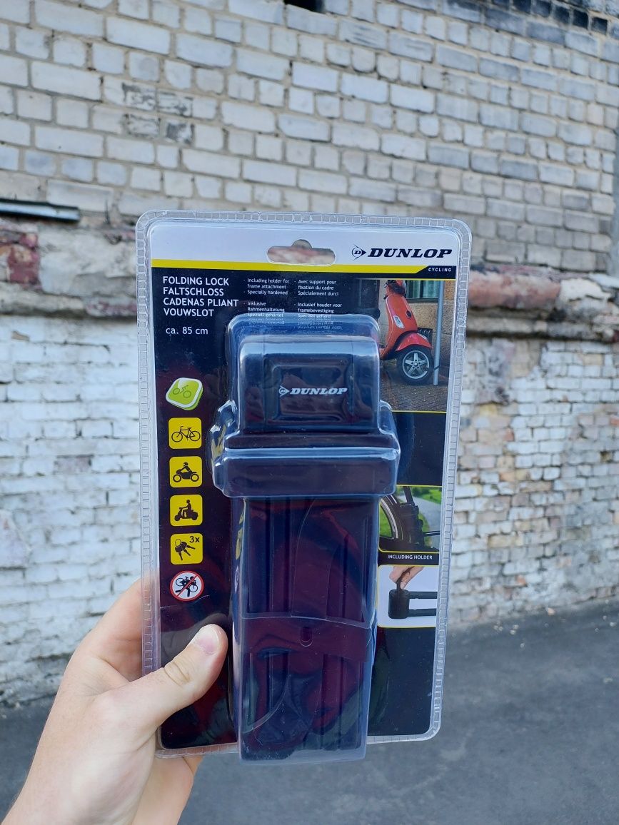 Замок велосипедный DUNLOP