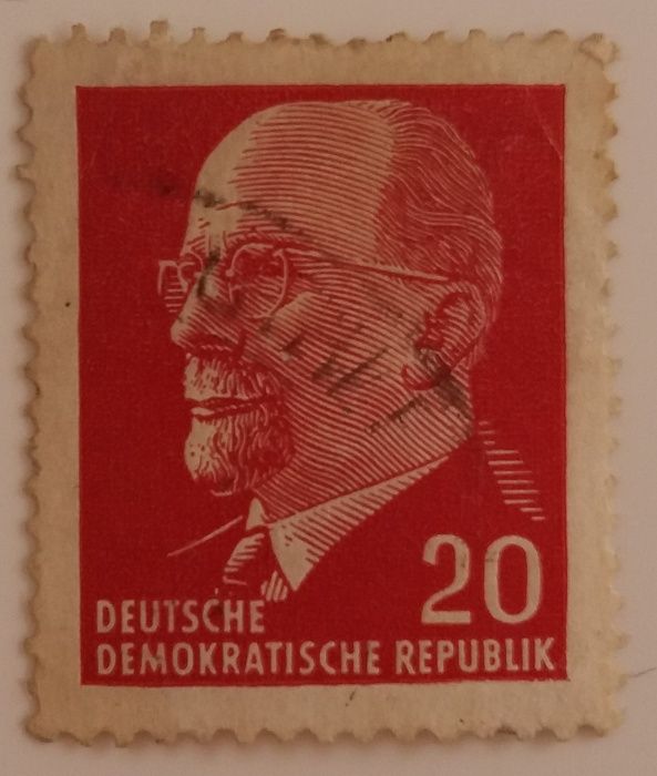 Znaczki pocztowe, NRD 1961-63, Walter Ulbricht