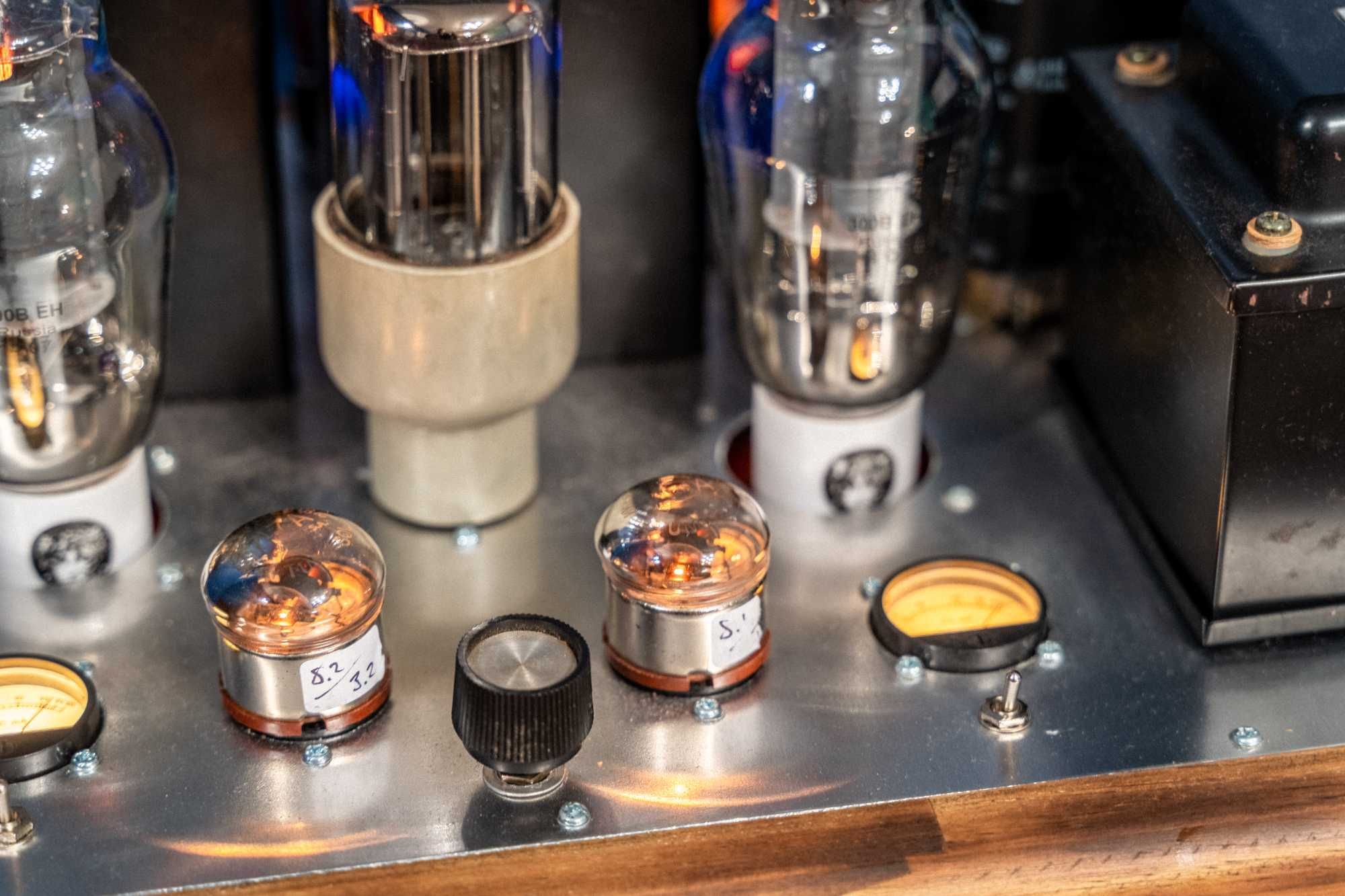 wzmacniacz lampowy SE 300b + 717a DIY made in Japan
