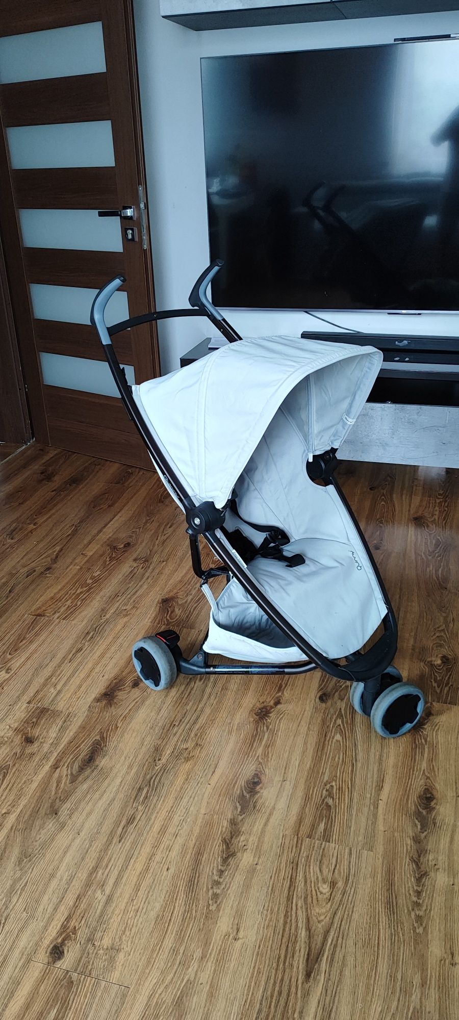 Quinny Zapp Xpress Grey Gravel wózek parasolka torba folia