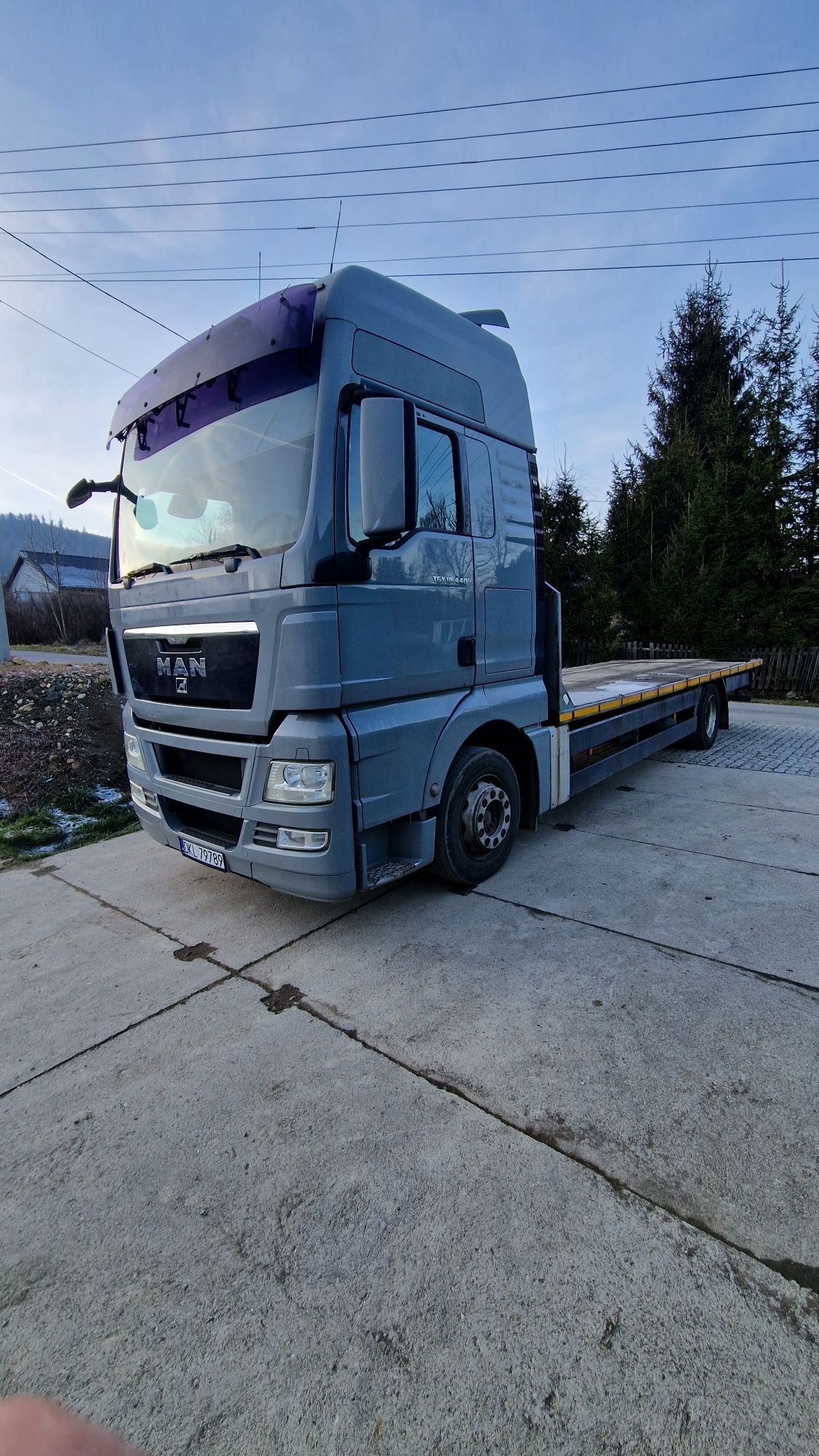 Man TGX 18.440 platforma 4x2LL laweta pomoc drogowa