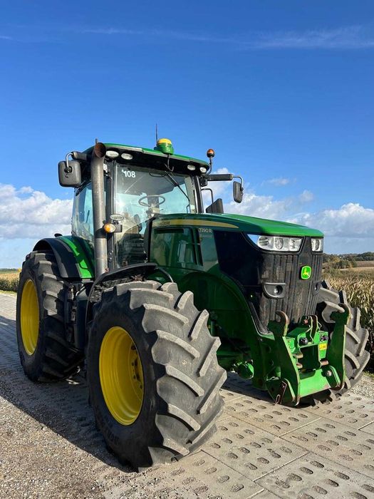 John Deere 7290R powershift 2015r brutto! nie JD 6250R GPS