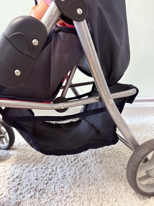 Візок+ Baby born з одягом, аксесуарами