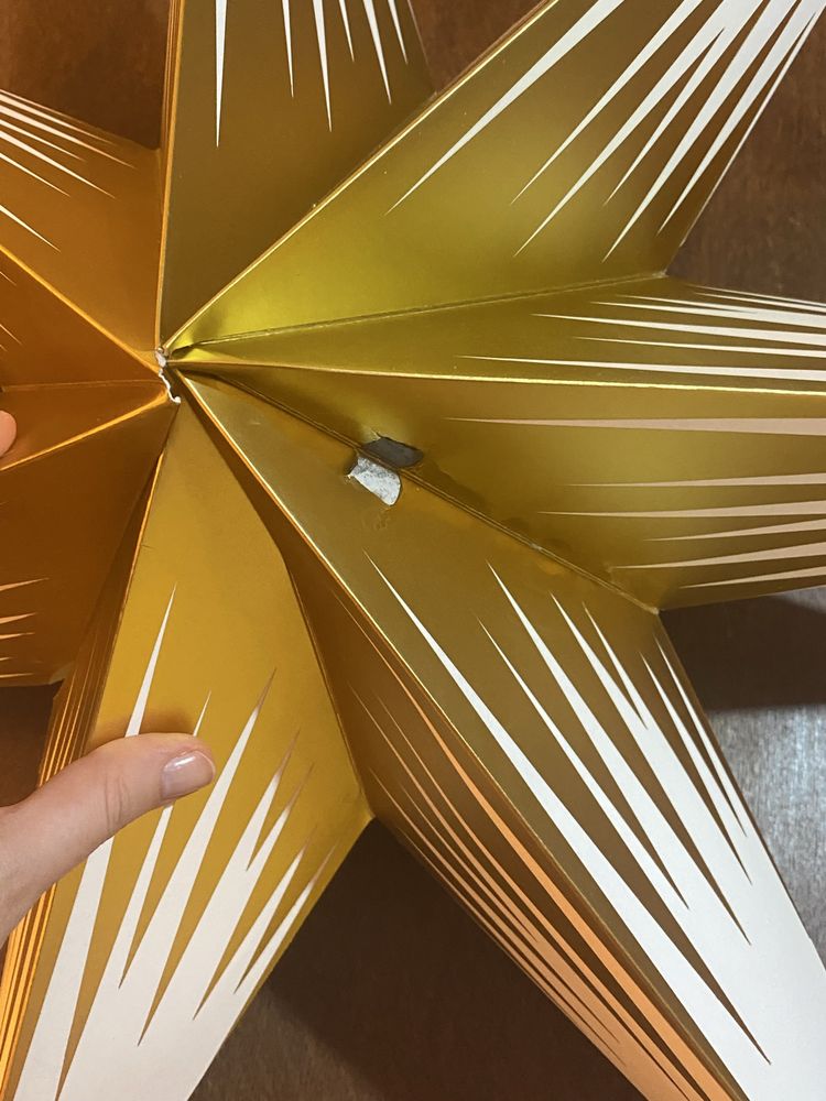 Papierowa gwizada IKEA
