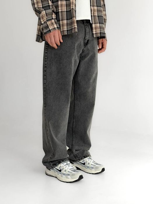 Джинси чоловічі baggy jeans, широкие джинсы мужские реп rap sk8 ск8 S
