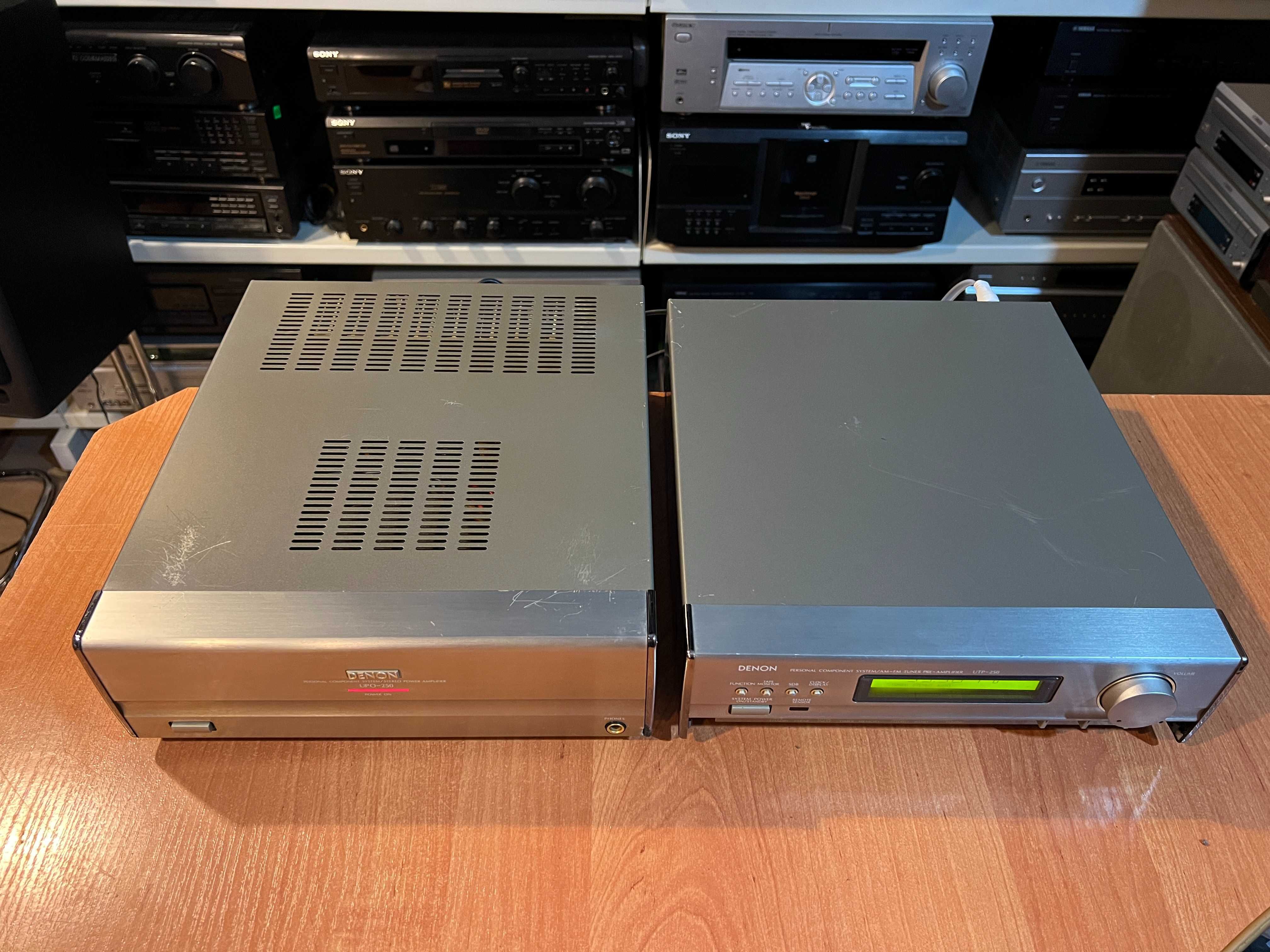 Wieża Denon UPO-250 UTP-250 końcówka mocy, przedwzmacniacz, Audio Room