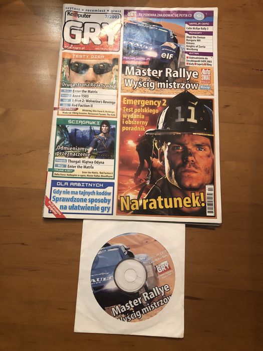 Komputer Świat Gry+ CD-ROM z pełną wersją gier nr 7/2003