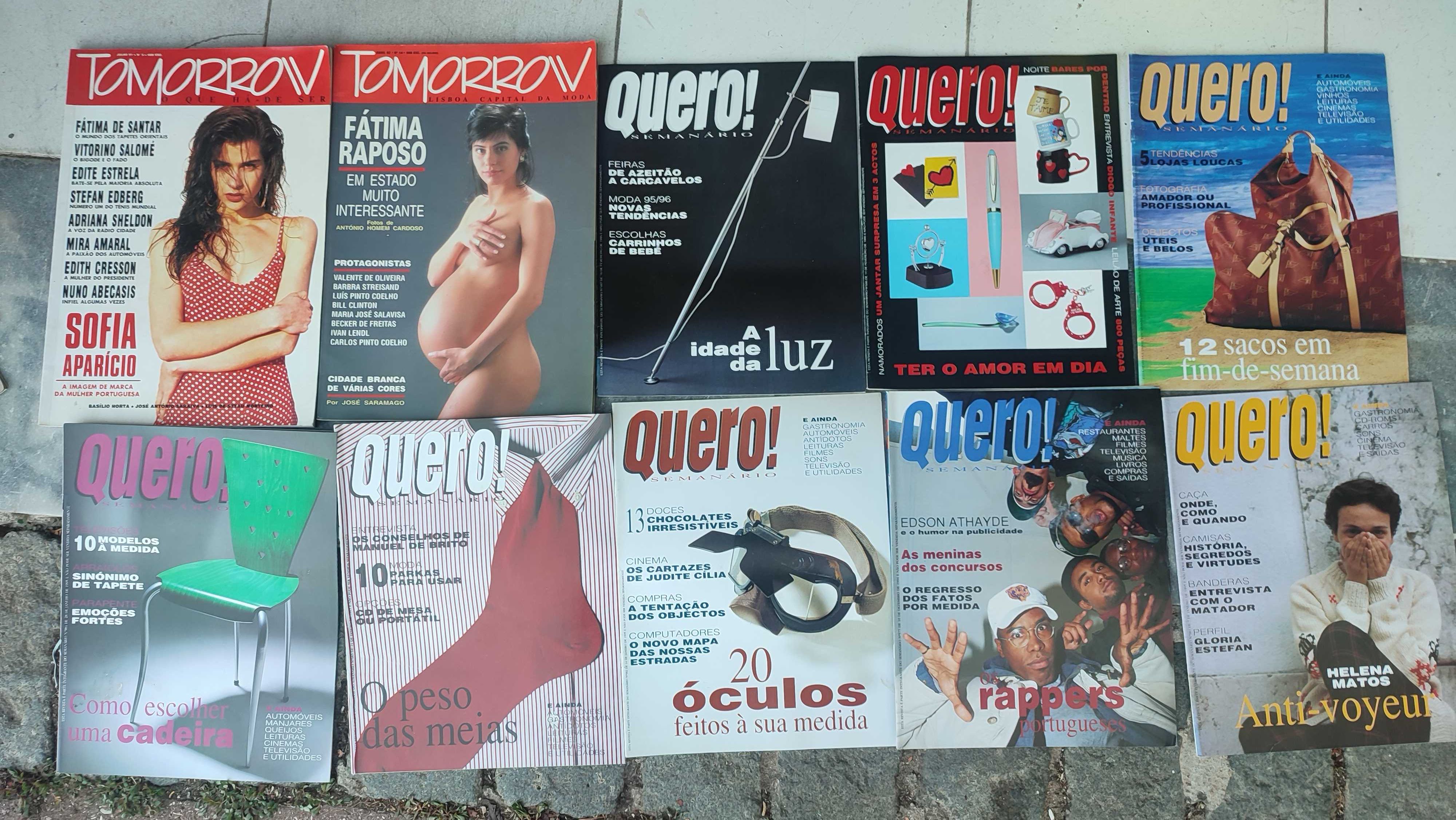 Lote 55 Revistas Diversas anos 80 e 90 - Informação, Sociedade