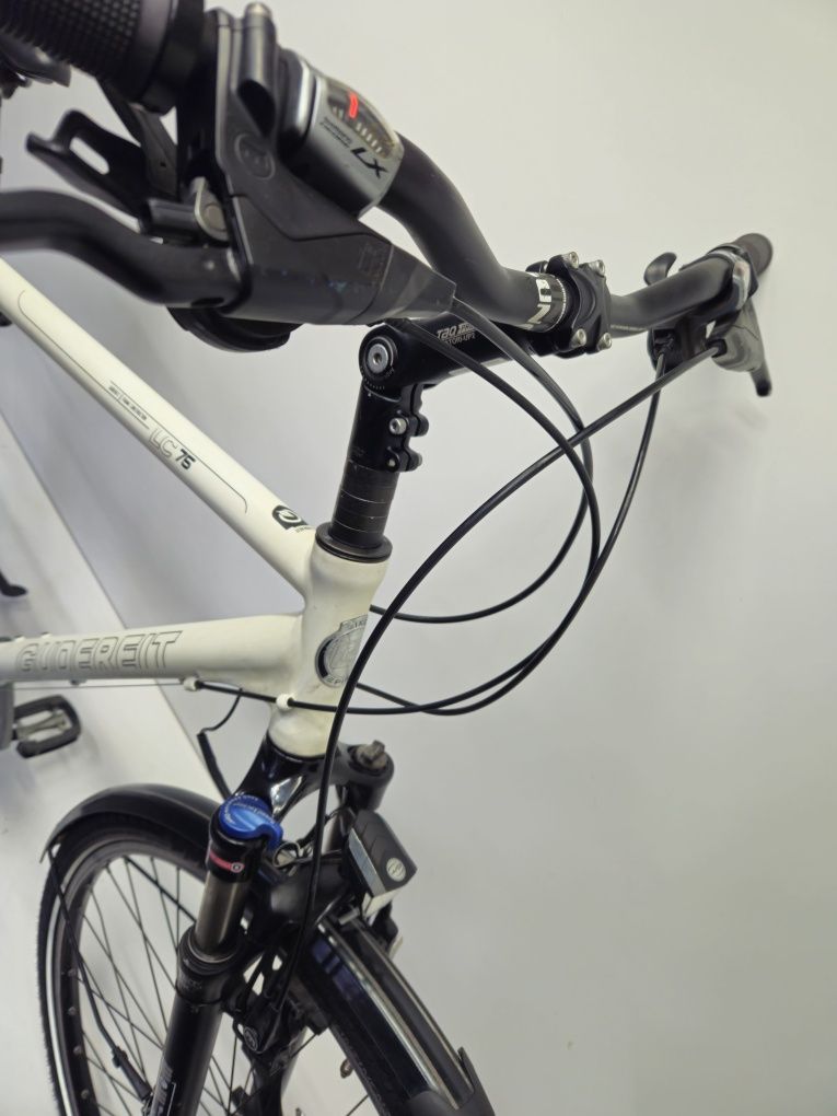 GUDEREIT LC75 rower trekkingowy męski DEORE LX magura