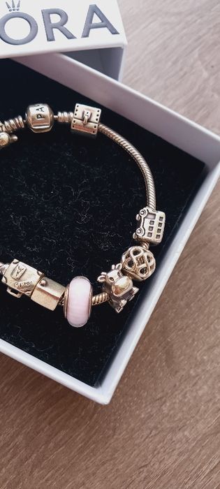 Pulseira Pandora com 11 contas