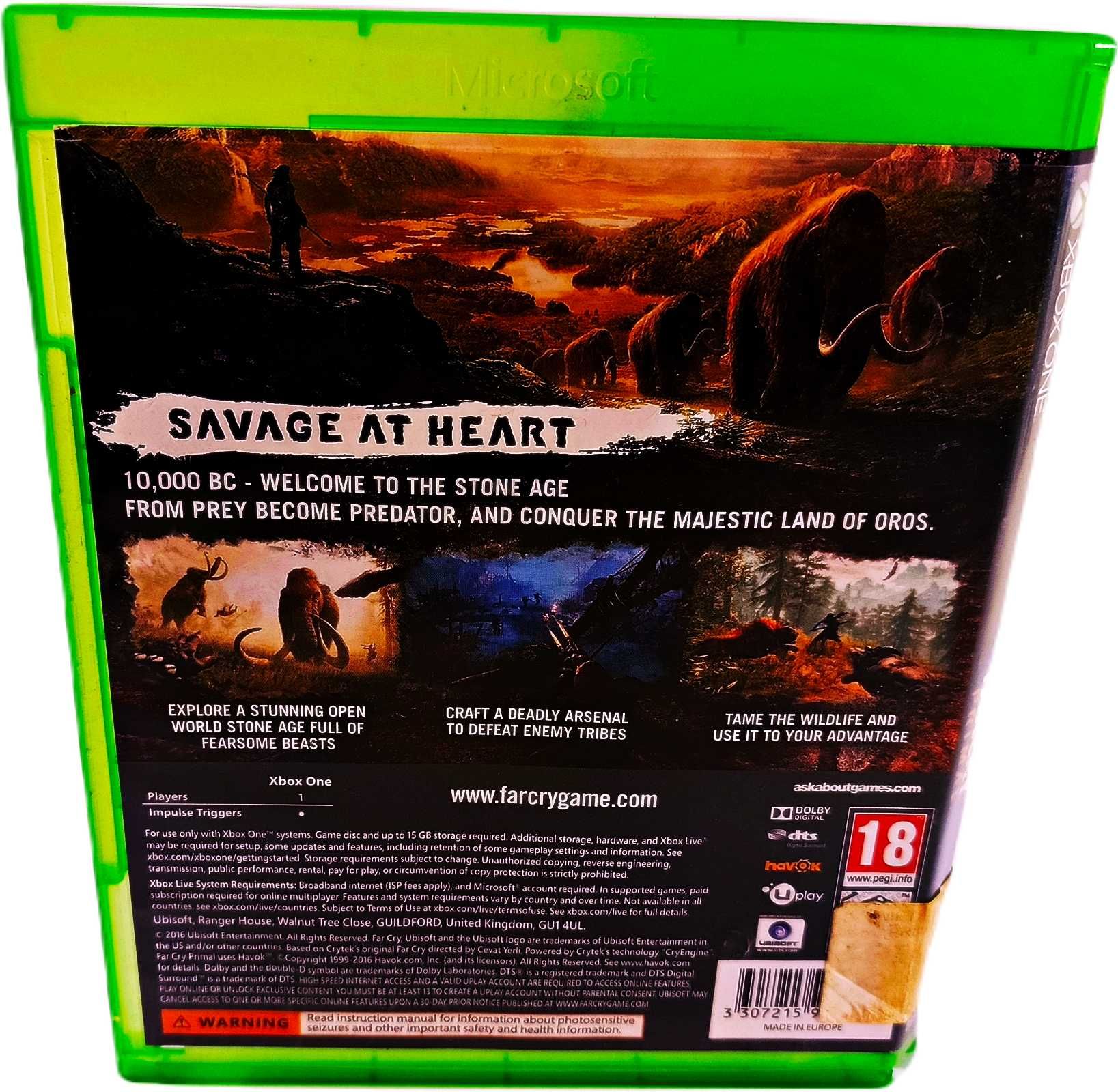 Gra na konsolę Xbox One Far Cry Primal