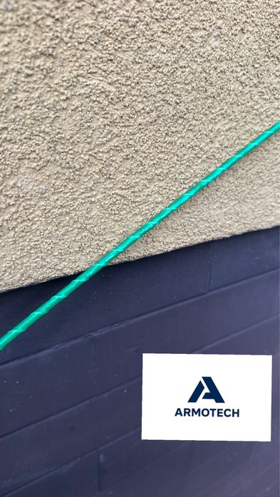 Pręty kompozytowe zbrojeniowe 6 mm – zielone, UV, na wymiar