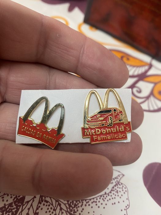 Pins McDonalds em excelente estado