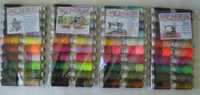 Комплект швейных ниток-каталог- 154 цвета