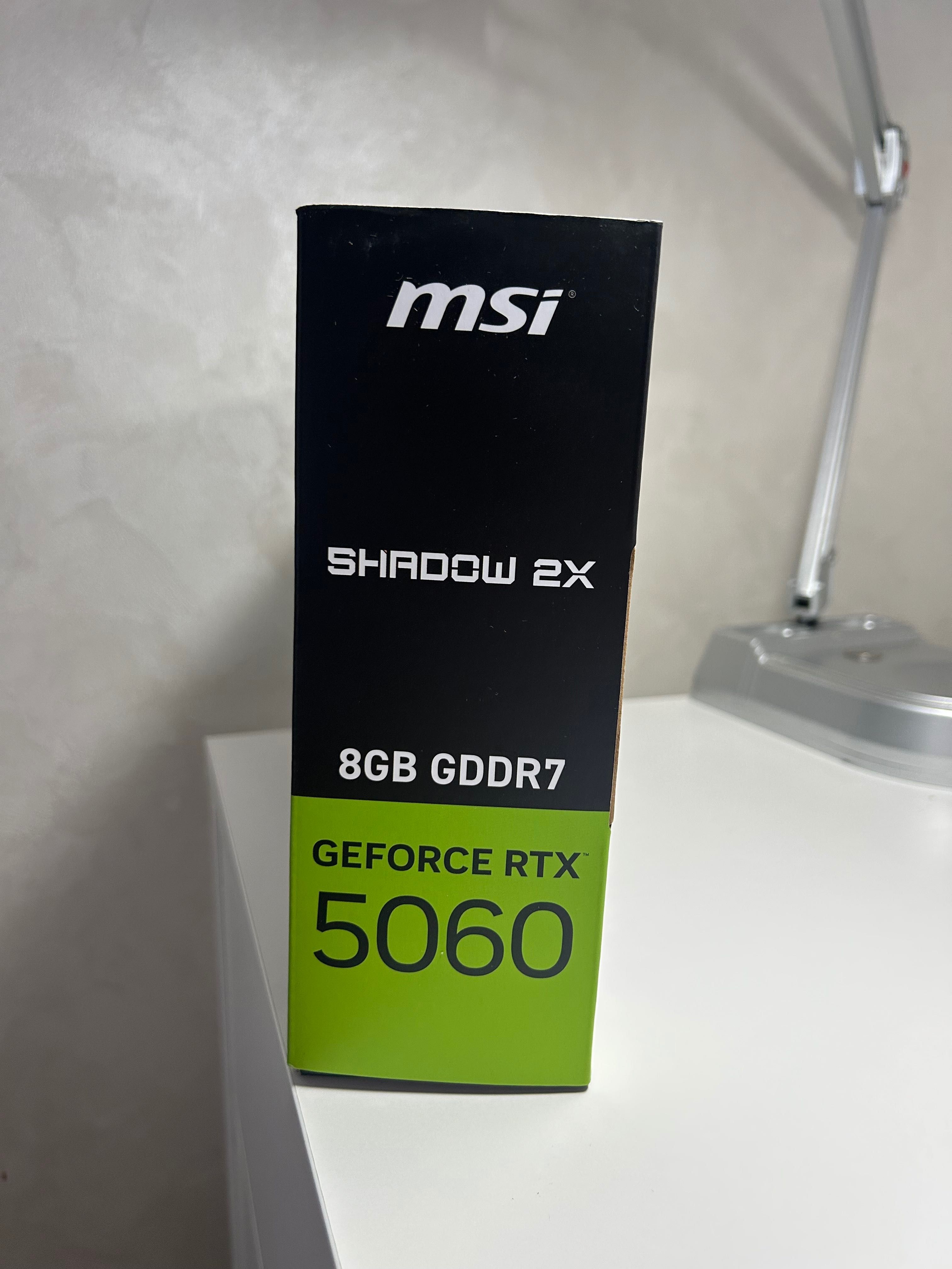 Відеокарта MSI GeForce RTX 5060 8G Shadow 2X OC - 8 ГБ