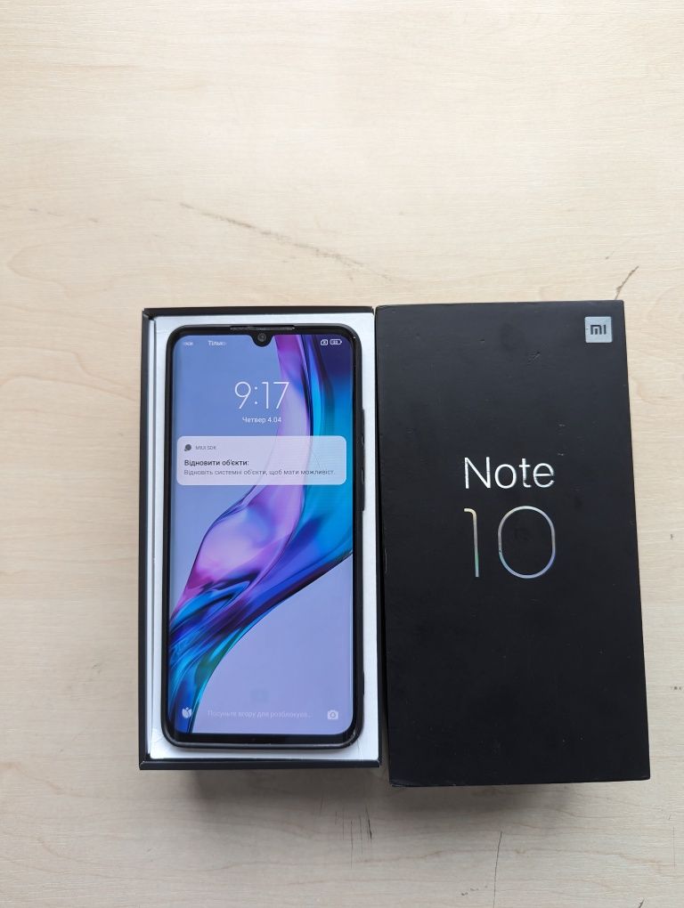 Продам Xiaomi mi note 10 6/128