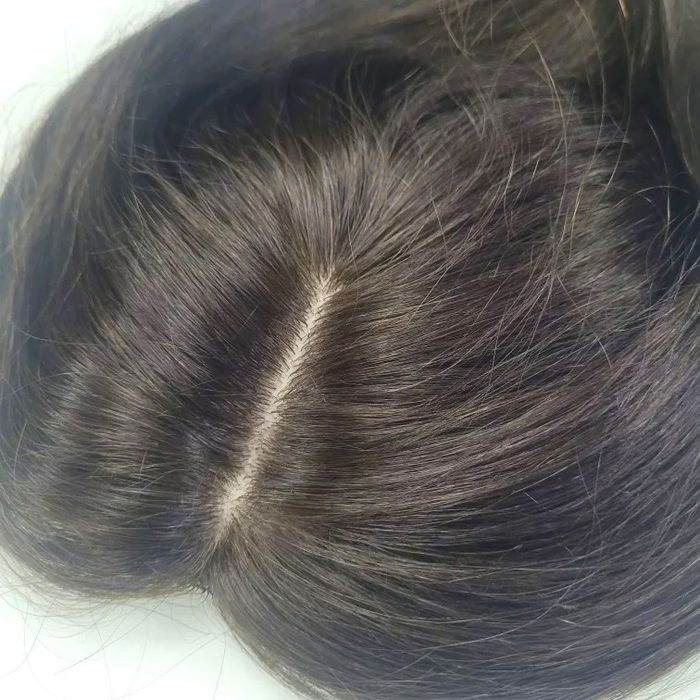 nowy naturalny topper treska uzupełnienie 100% ludzki wlos