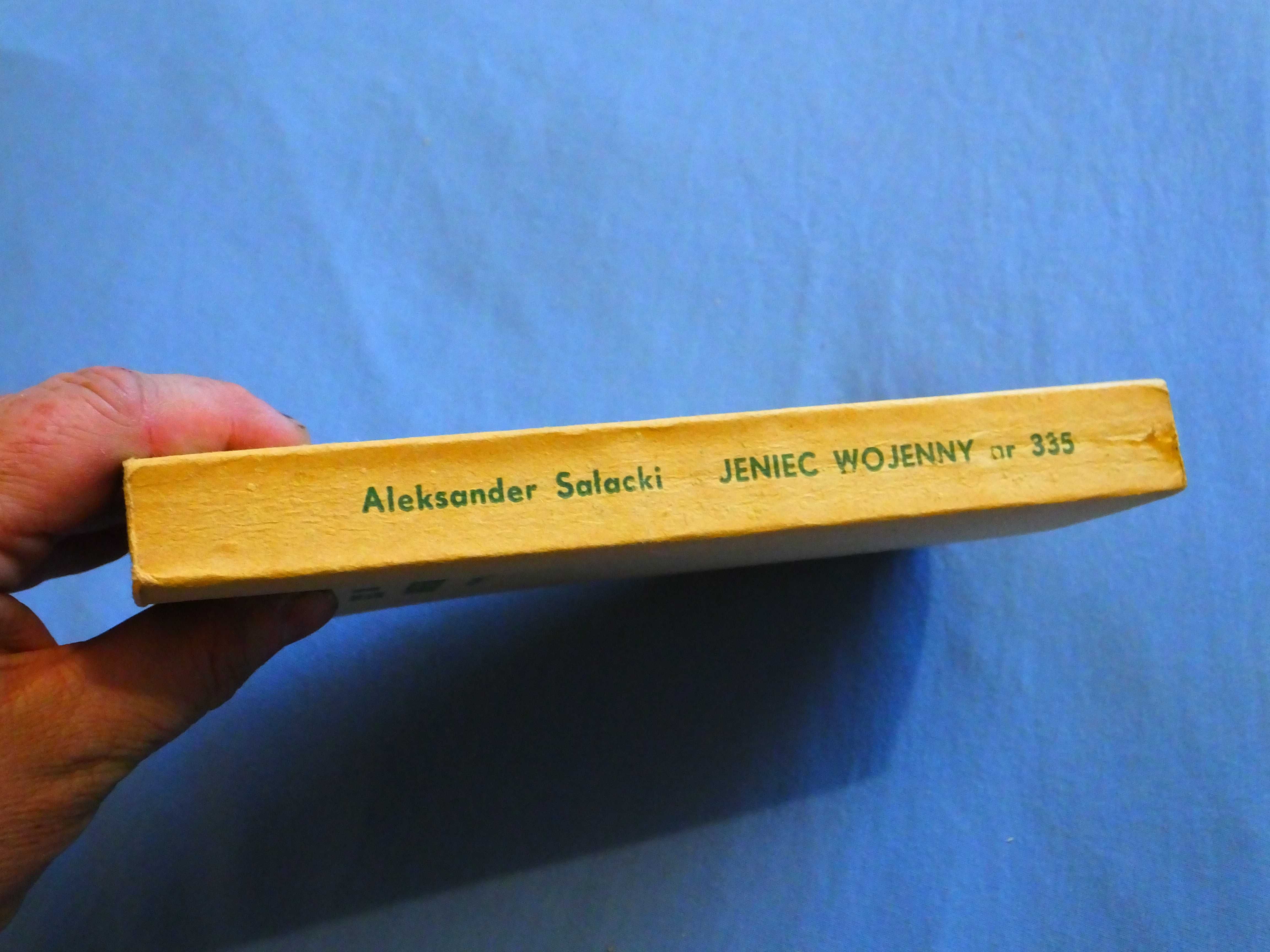 Książka "Jeniec wojenny nr 335" - Aleksander Sałacki