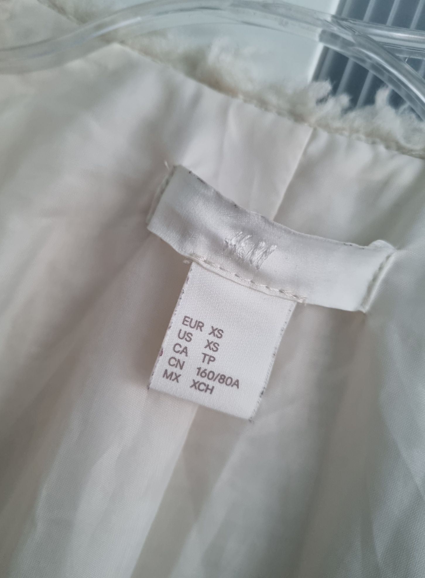 Płaszczyk baranek H&M r. XS/S