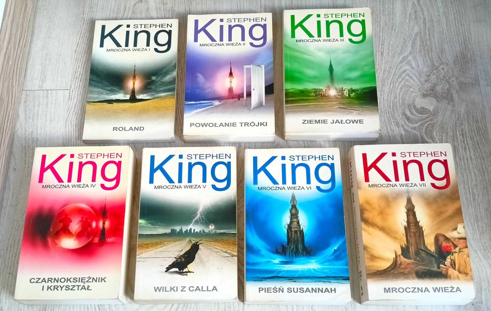 Stephen King Mroczna wieża Pieśń Susannah Wilki z Calla Czarnoksiężnik