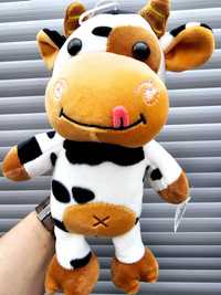 Łaciata krowa maskotka pluszak dla dziecka nowa pluszowa krówka