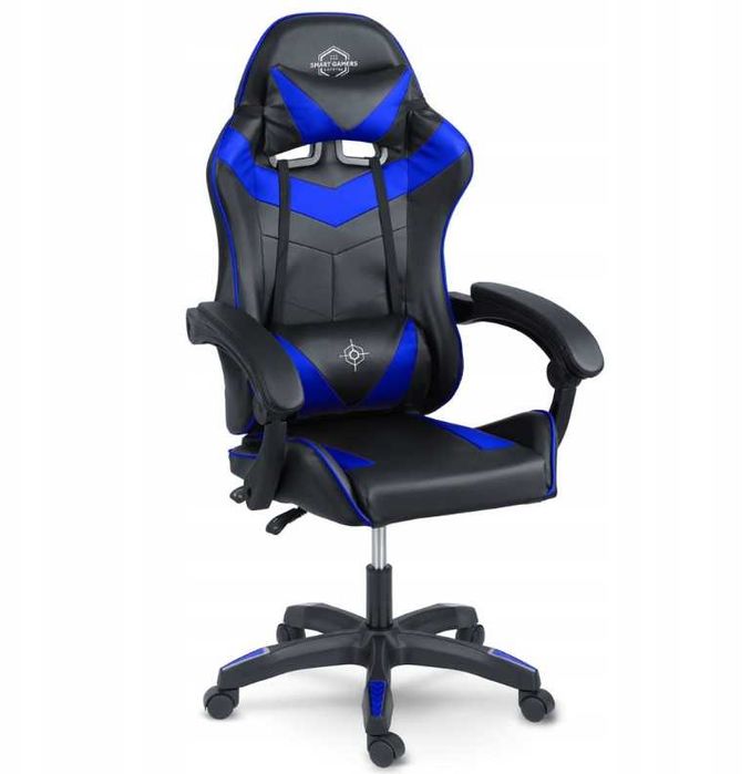 Nowy PROFESJONALNY Fotel Gamingowy Obrotowy Wygodny Klasyczny