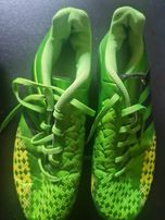 Piękne zielone buty piłkarskie sportowe adidas.  42.