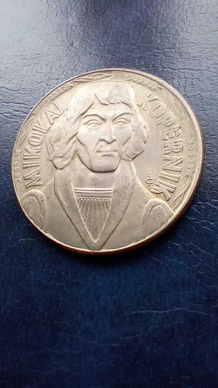 Stare monety 10 złotych 1965 Mikołaj Kopernik PRL piękna