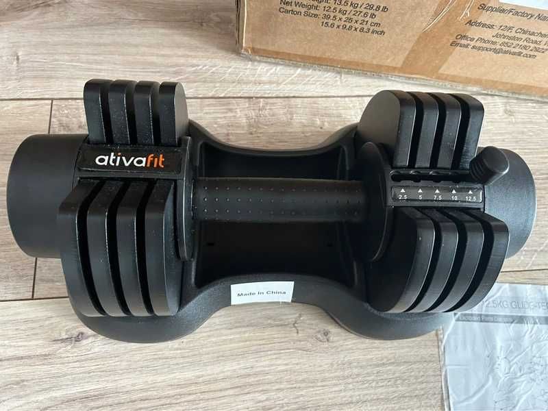 Hantle regulowane stojący 1x12,5 kg