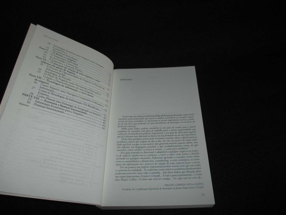 Livro MBA para Todos Finanças Marketing Estratégia Empresas e Internet