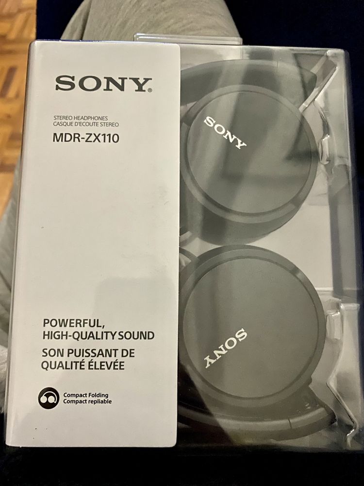 Auscultadores SONY MDR-ZX110 (NOVO)