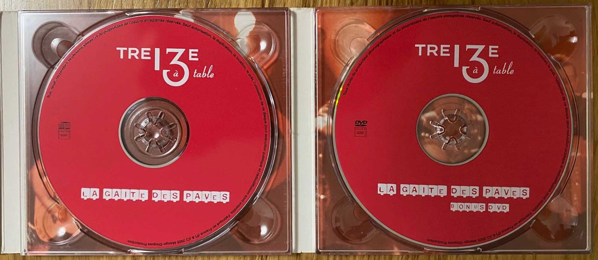 Treize a Table – La Gaîté des Pavés (CD та DVD)