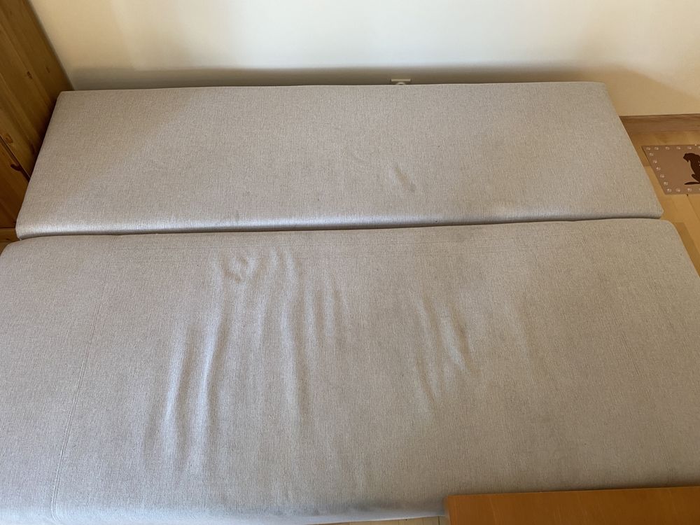 Sofa trzyosobowa z funkcją spania, rozkładana, ARVIKEN Ikea, wersalka.