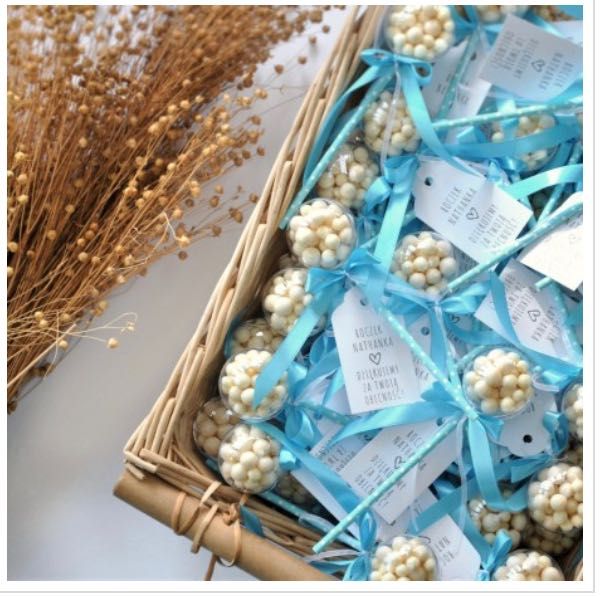 Podziękowanie dla gości na komunię, urodziny, chrzciny czy baby shower
