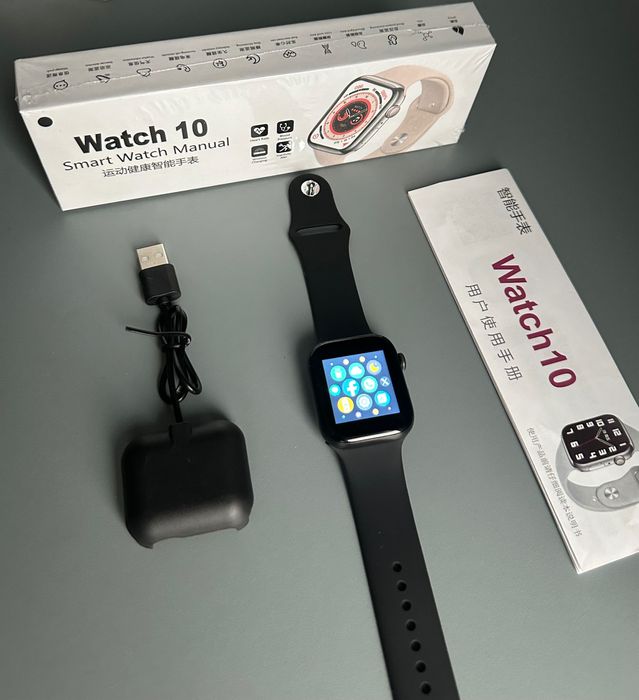 Смарт годинник Series 10 Smart Watch10.РОЗПРОДАЖА!(Є ІГРИ в годиннику)