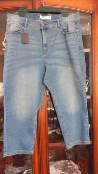Женские джинсовые бриджи новые с этикеткой р.50-52
