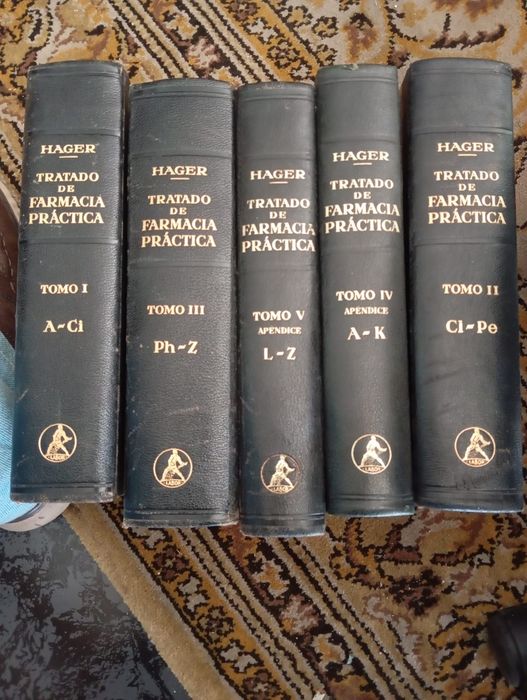 Hager, Tratado de Farmácia Pratica (5 Vol)