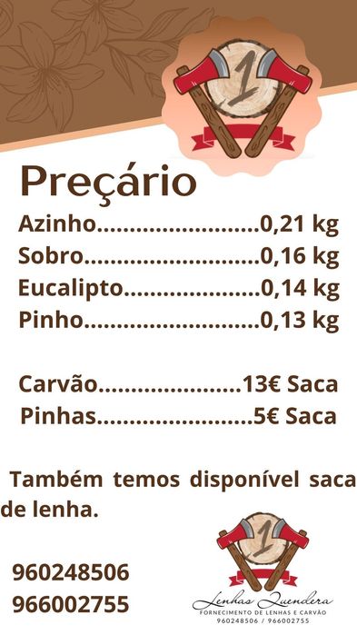 Lenha para venda e entrega