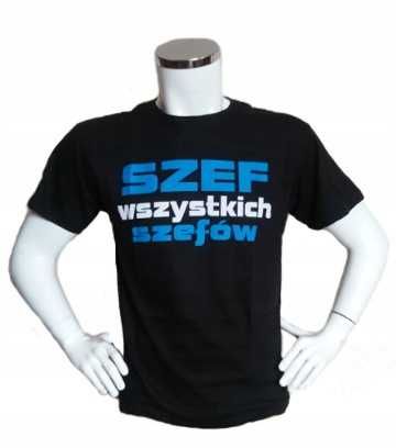 Koszulka Szef wszystkich szefów r. M