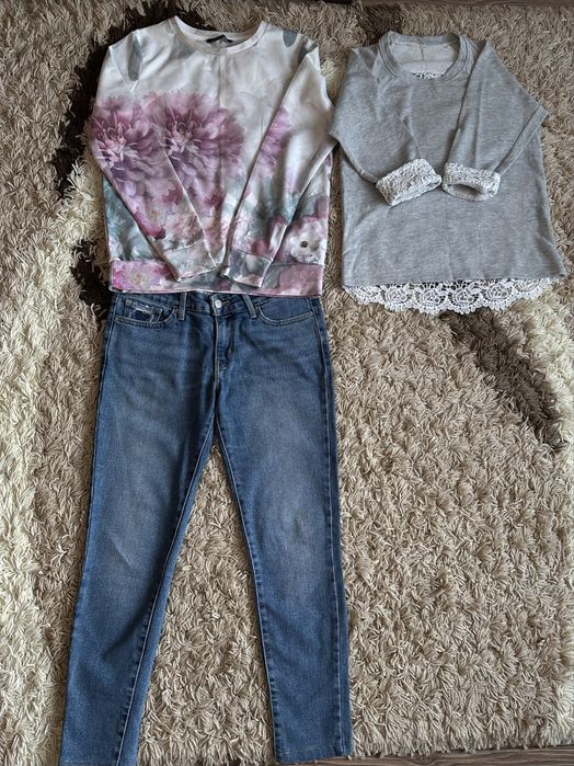 Речі розмір S спідниця джинси кофта светр лонгслів гольф